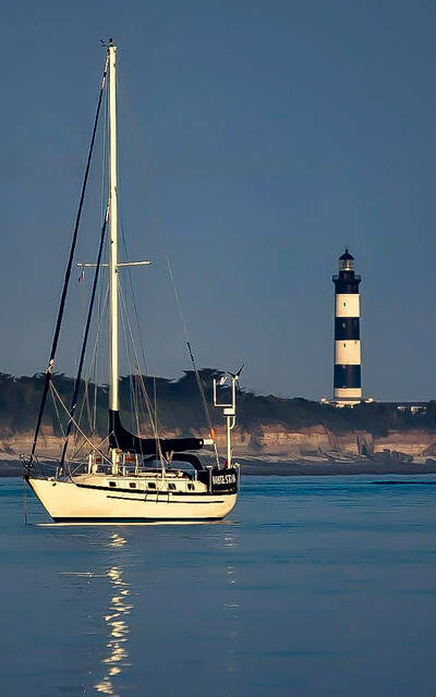 Vue du Phare de Chassiron depuis l'île d'Oléron - ©Sabia's Pictures