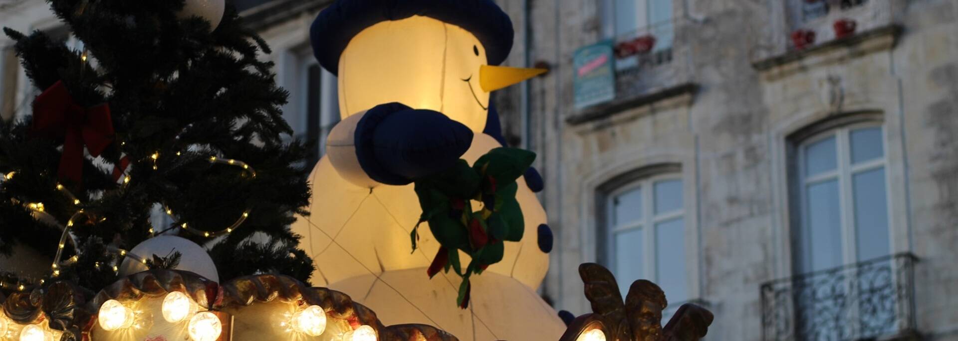 Décor de Noel à Rochefort ©P.Migaud / FDHPA17