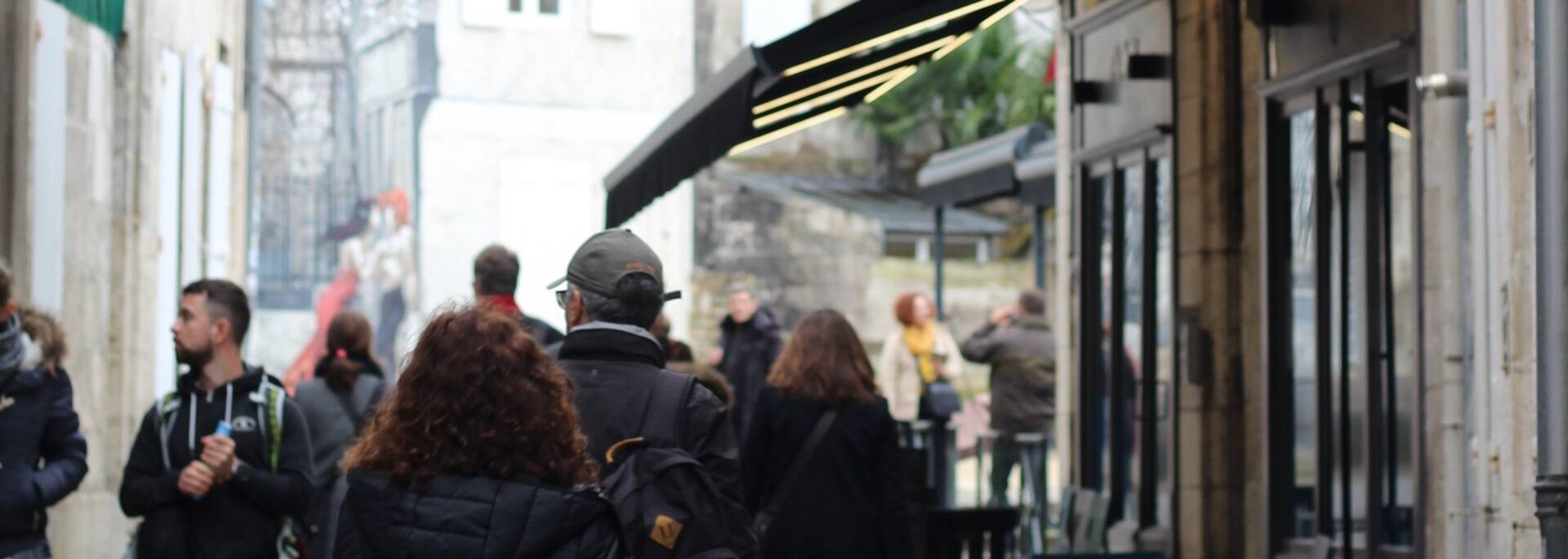 Rue piétonne à Angoulême - ©P.Migaud / FDHPA17