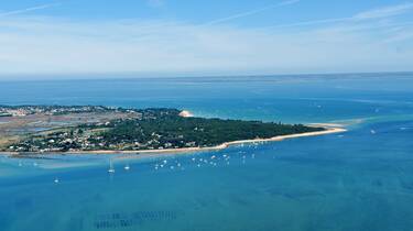 vue aérienne de l’île de Ré © FDHPA 17