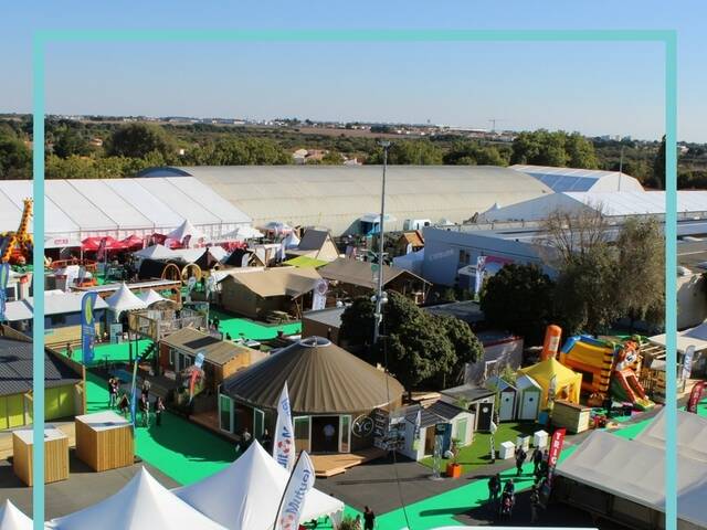 Vue aérienne du salon Atlantica - ©P.Migaud / FDHPA17