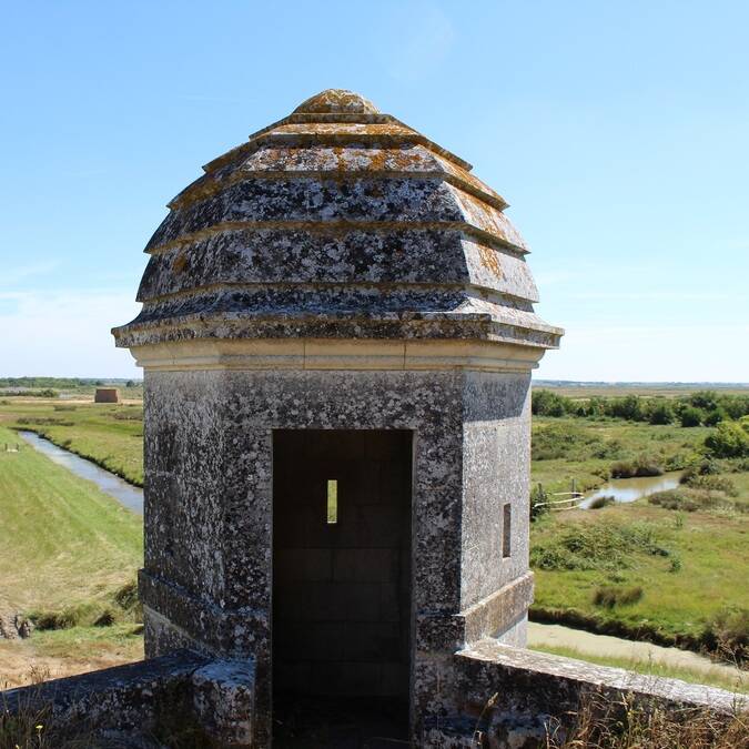 Échauguette de la citadelle de Brouage - ©P.Migaud / FDHPA17 